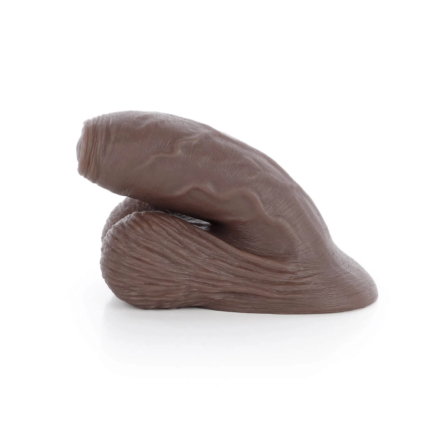 AXOLOM Au Naturel Soft Silicone FTM Packer - 3.5" Shaft Uncut - Image 11
