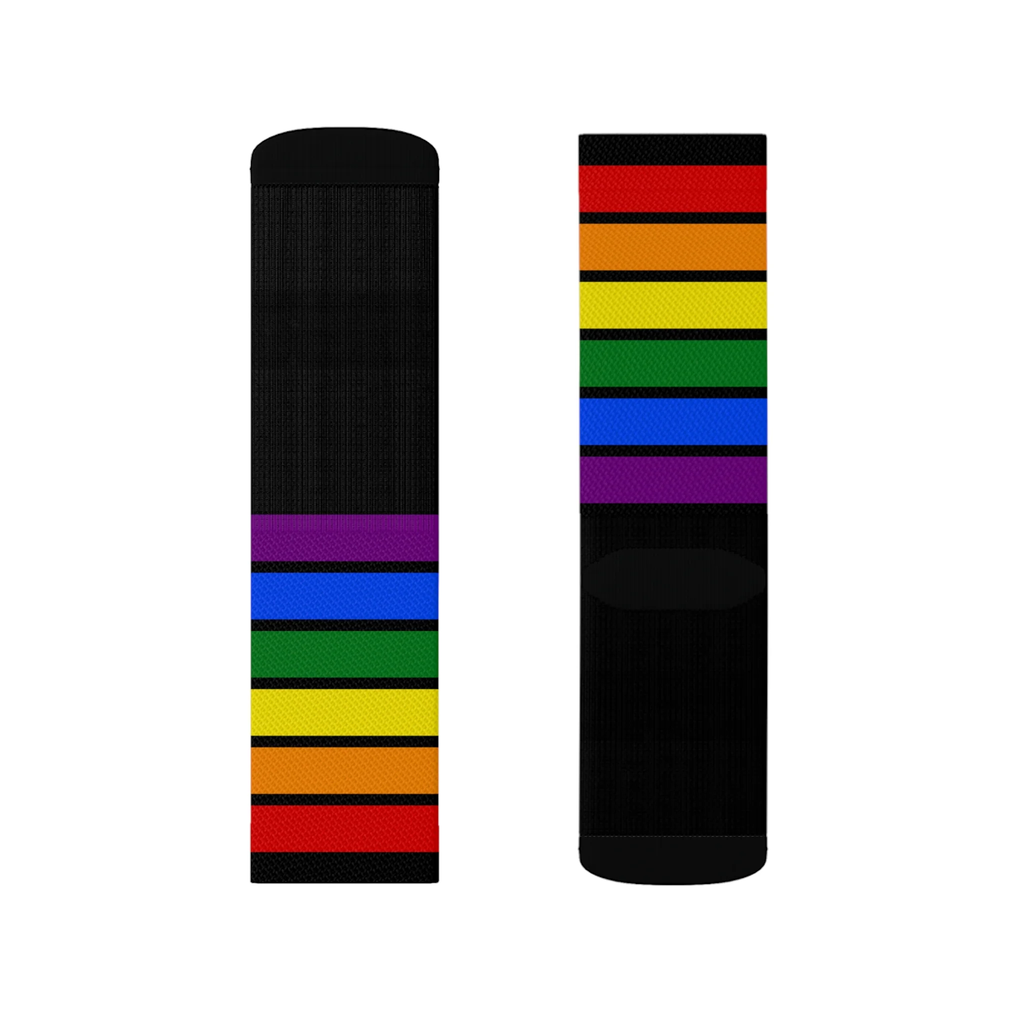 Black Rainbow Socks - Image 4