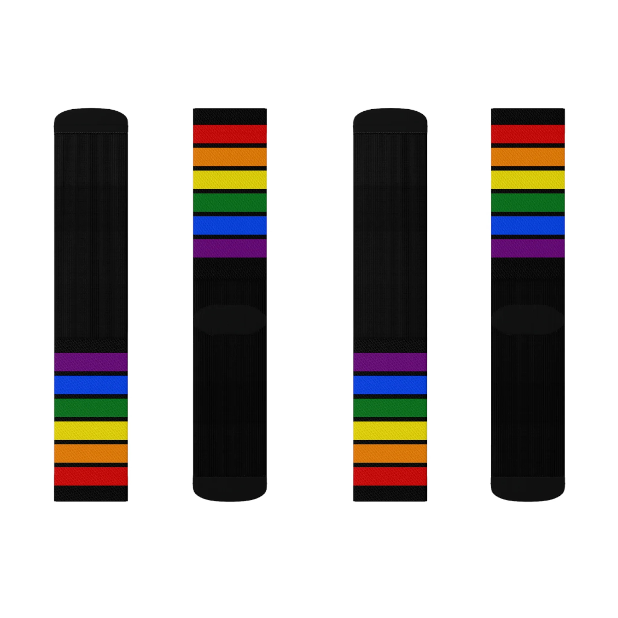 Black Rainbow Socks - Image 6