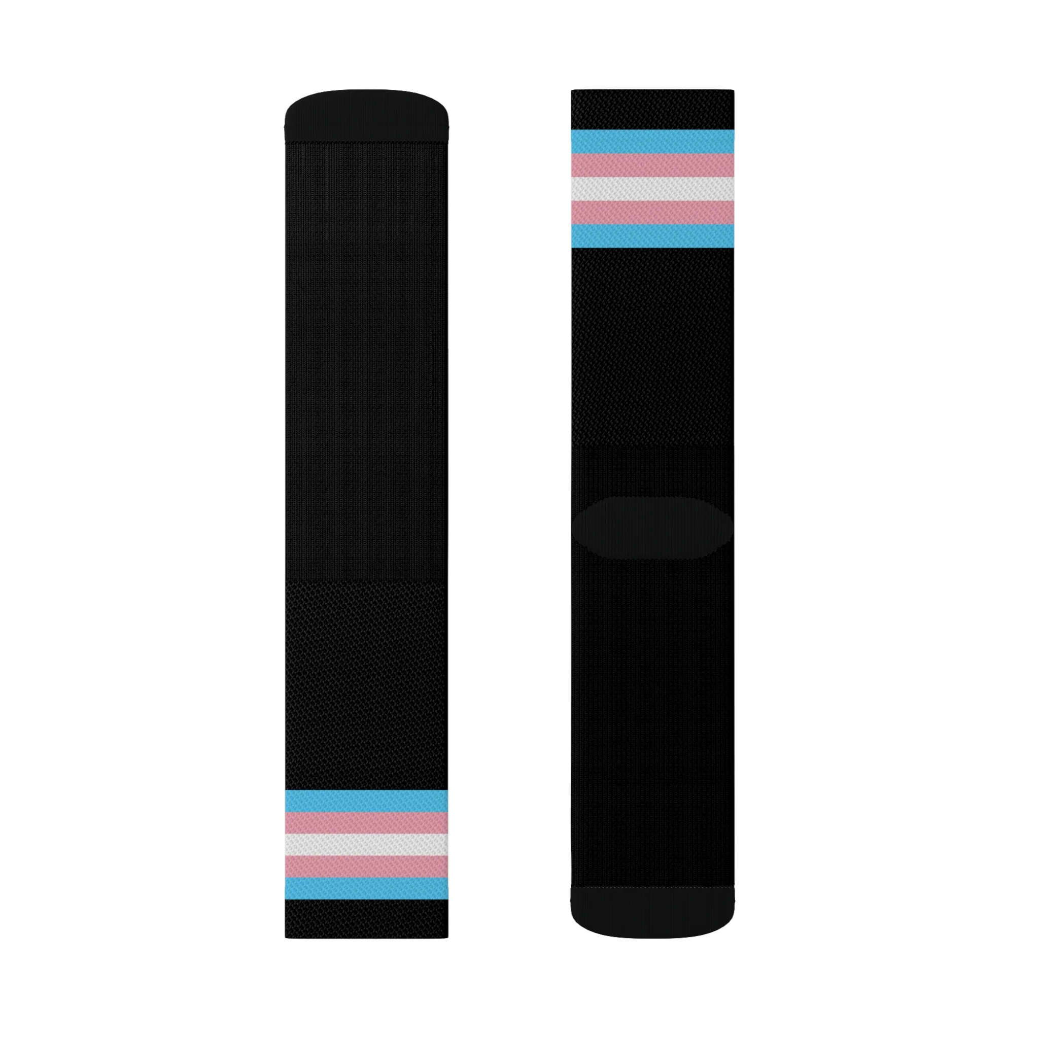 Black Trans Pride Socks - Image 3