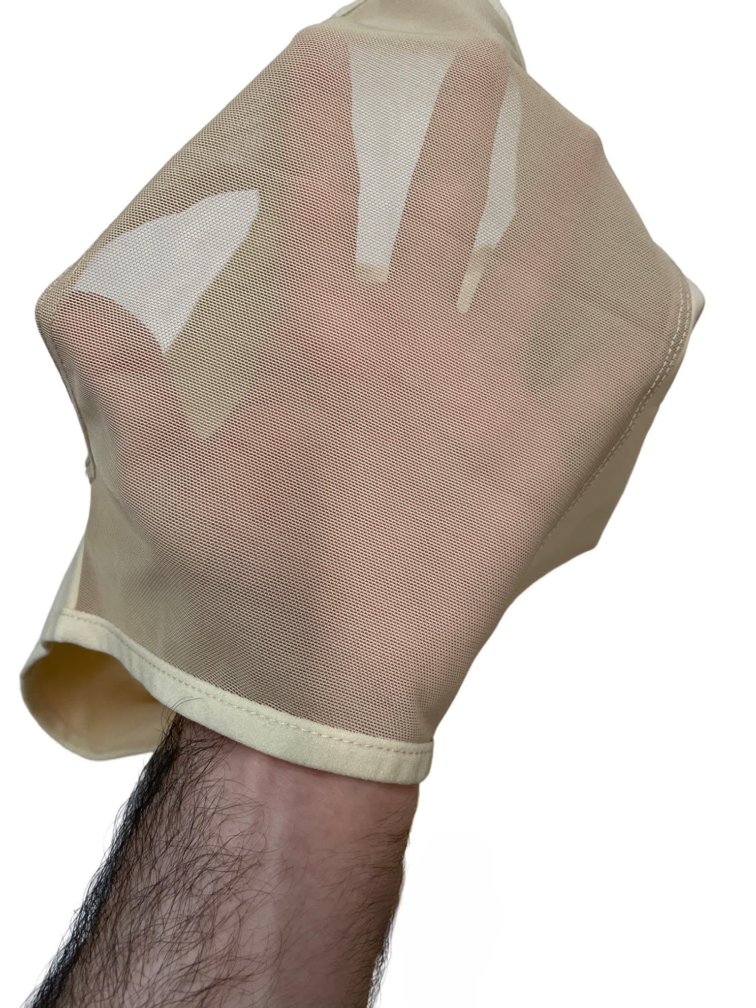 Mesh Back Comfort Band Binder Beige - Image 4