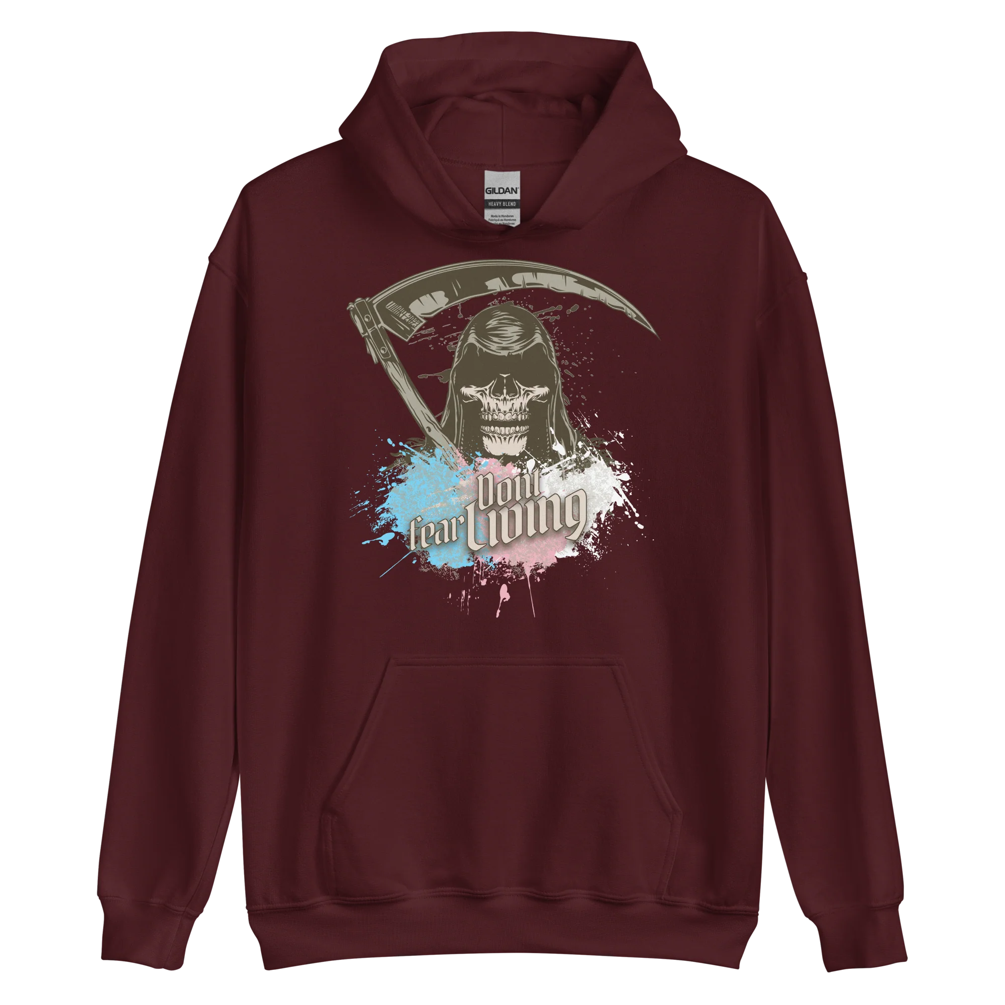 Don't Fear Living Hoodie - Image 3