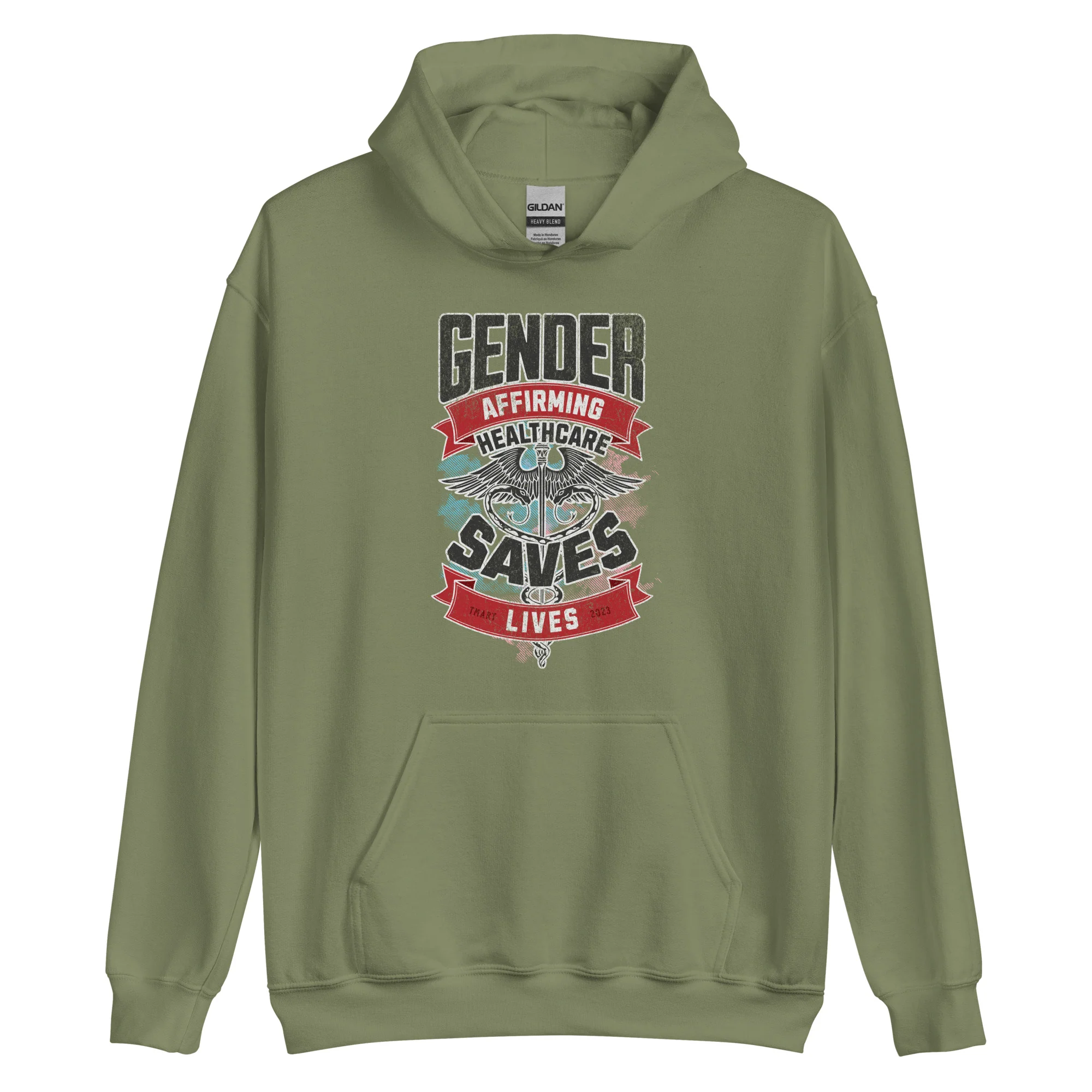 Gender Affirming Healthcare Saves Lives Hoodie - Image 8
