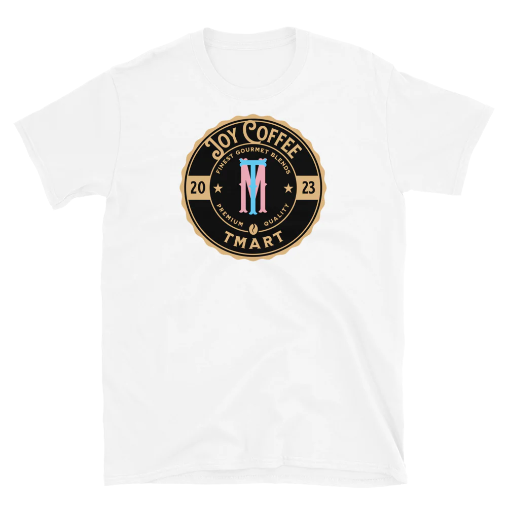 Joy Coffee Unisex T-Shirt - Image 5