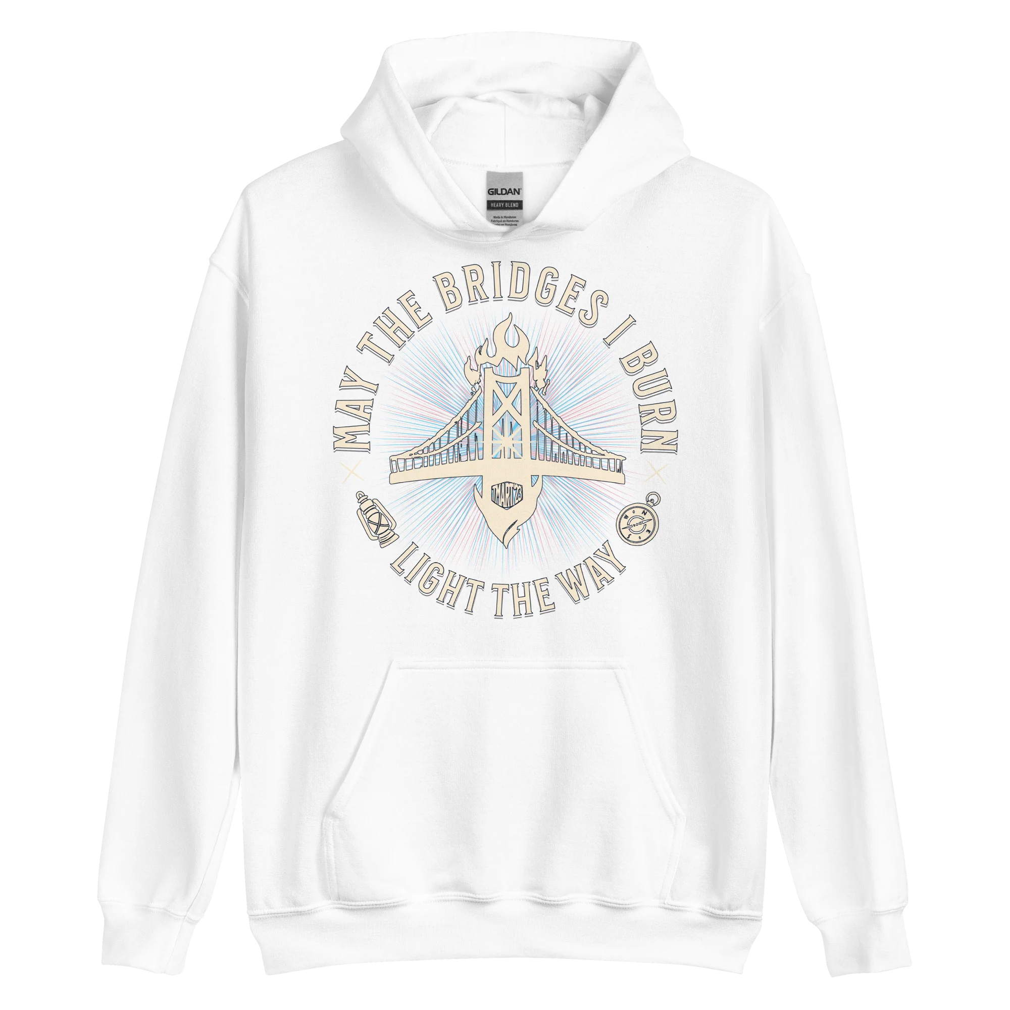 May The Bridges I Burn Light The Way Hoodie - Image 12