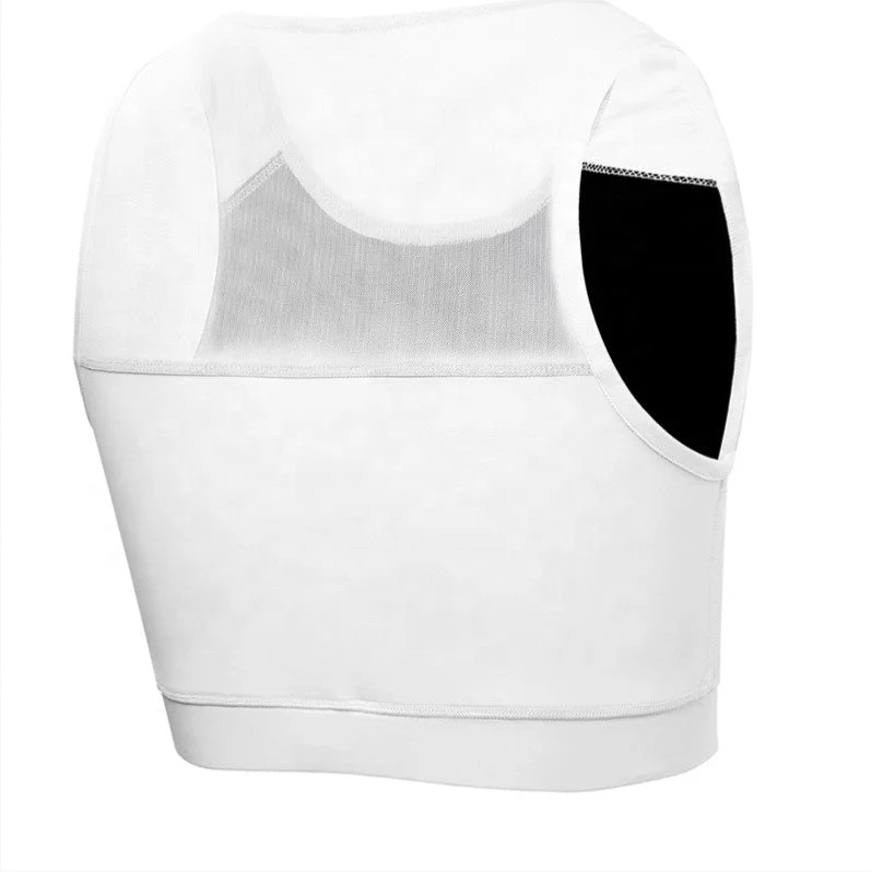 Mesh Back Comfort Band Binder White - Image 3