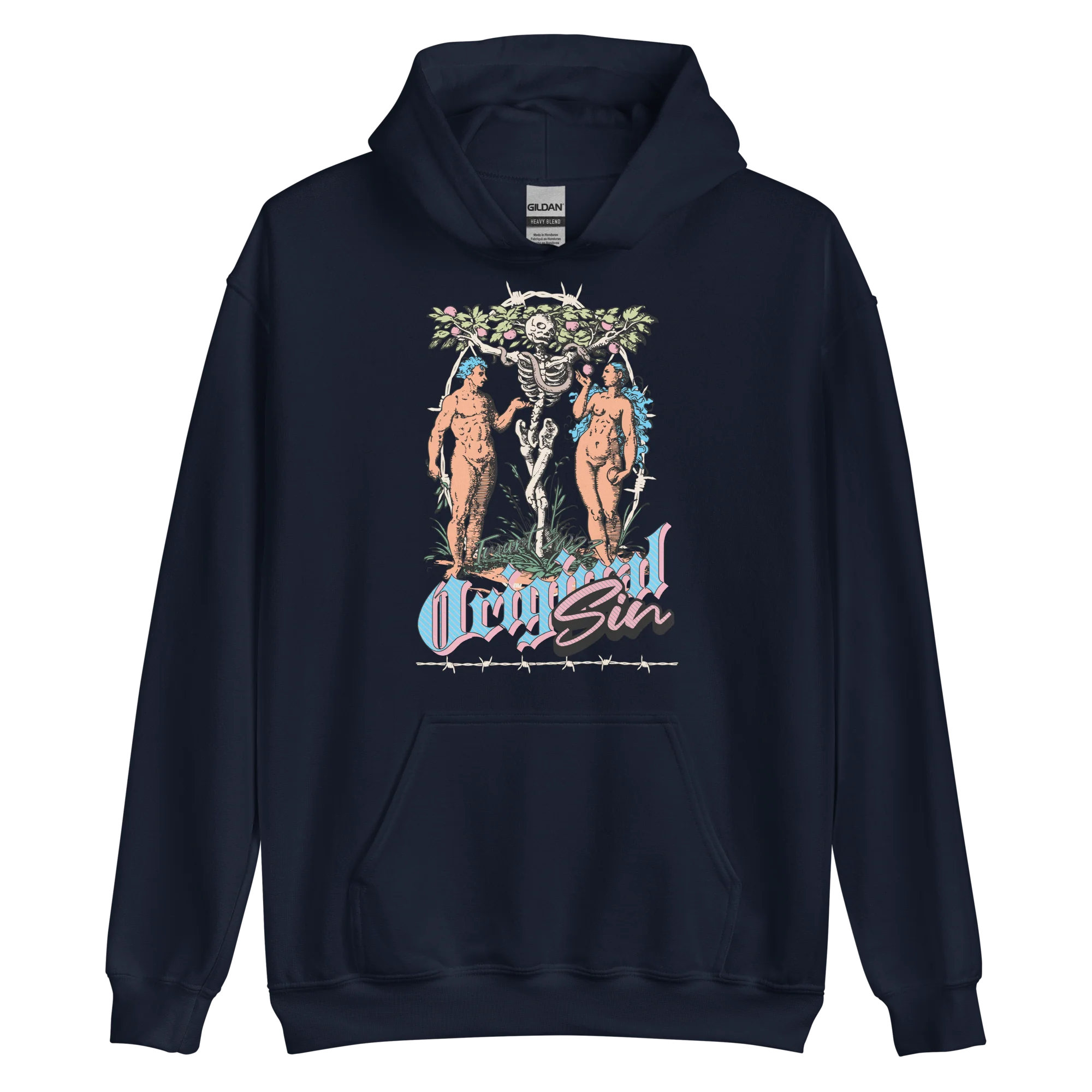 Original Sin Only with Barbed Wire Hoodie - Image 2