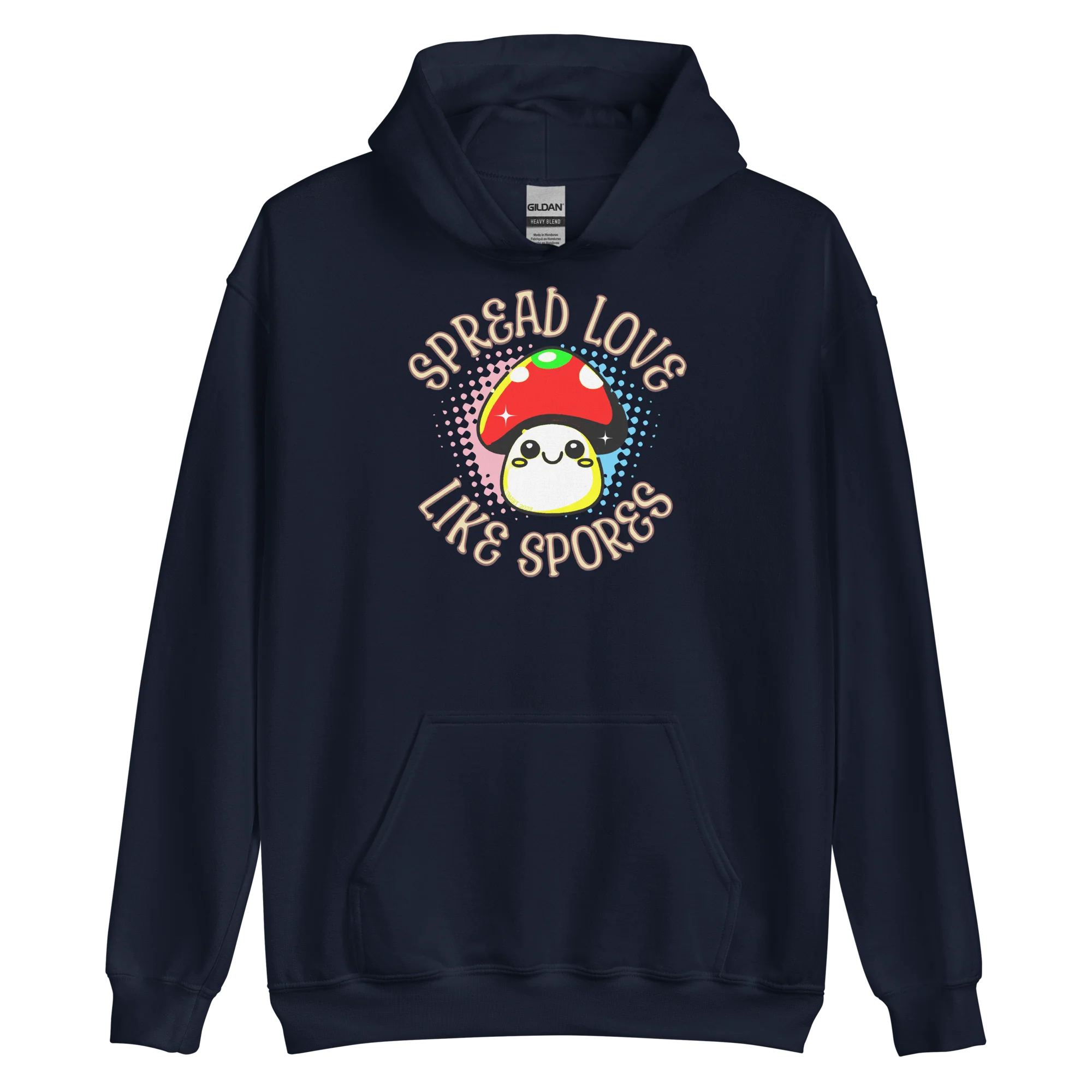 Spread Love Like Spores Hoodie - Image 2