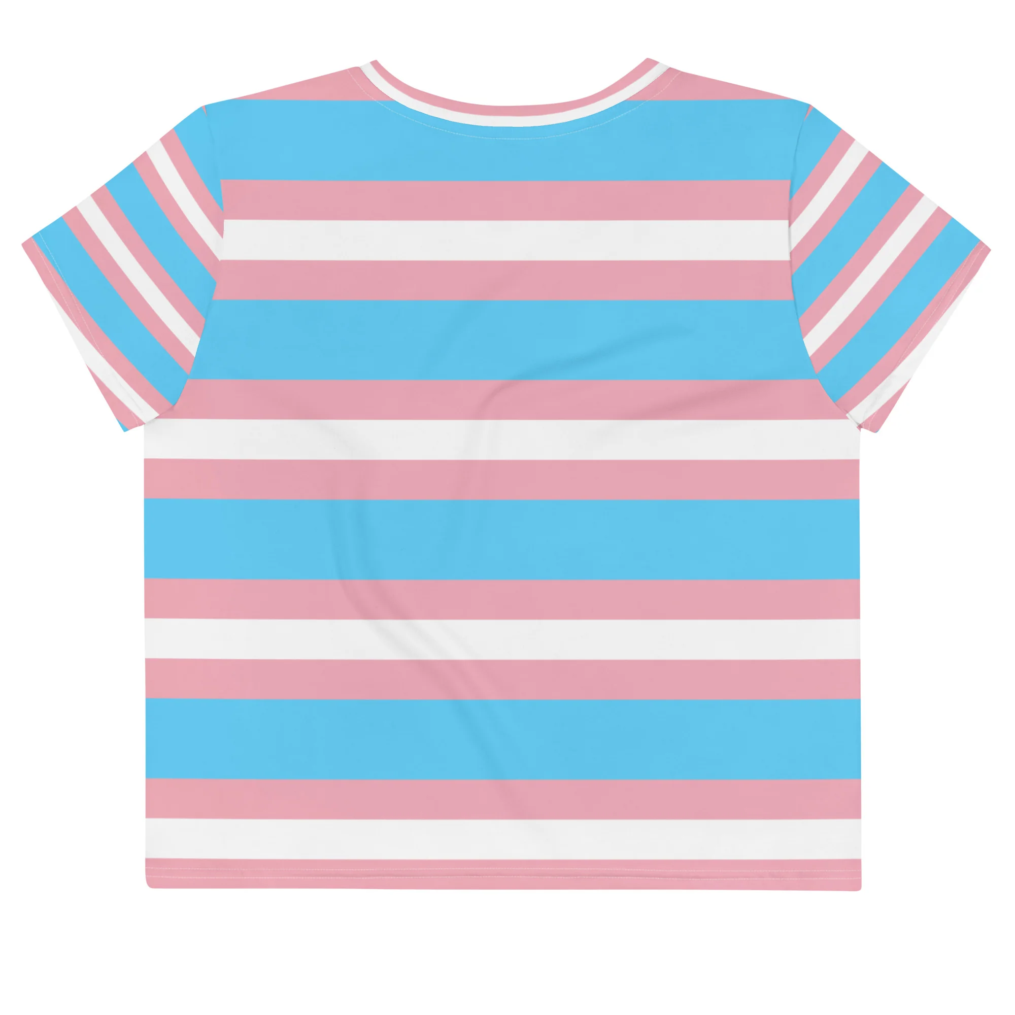 Trans Flag Crop Tee - Image 2