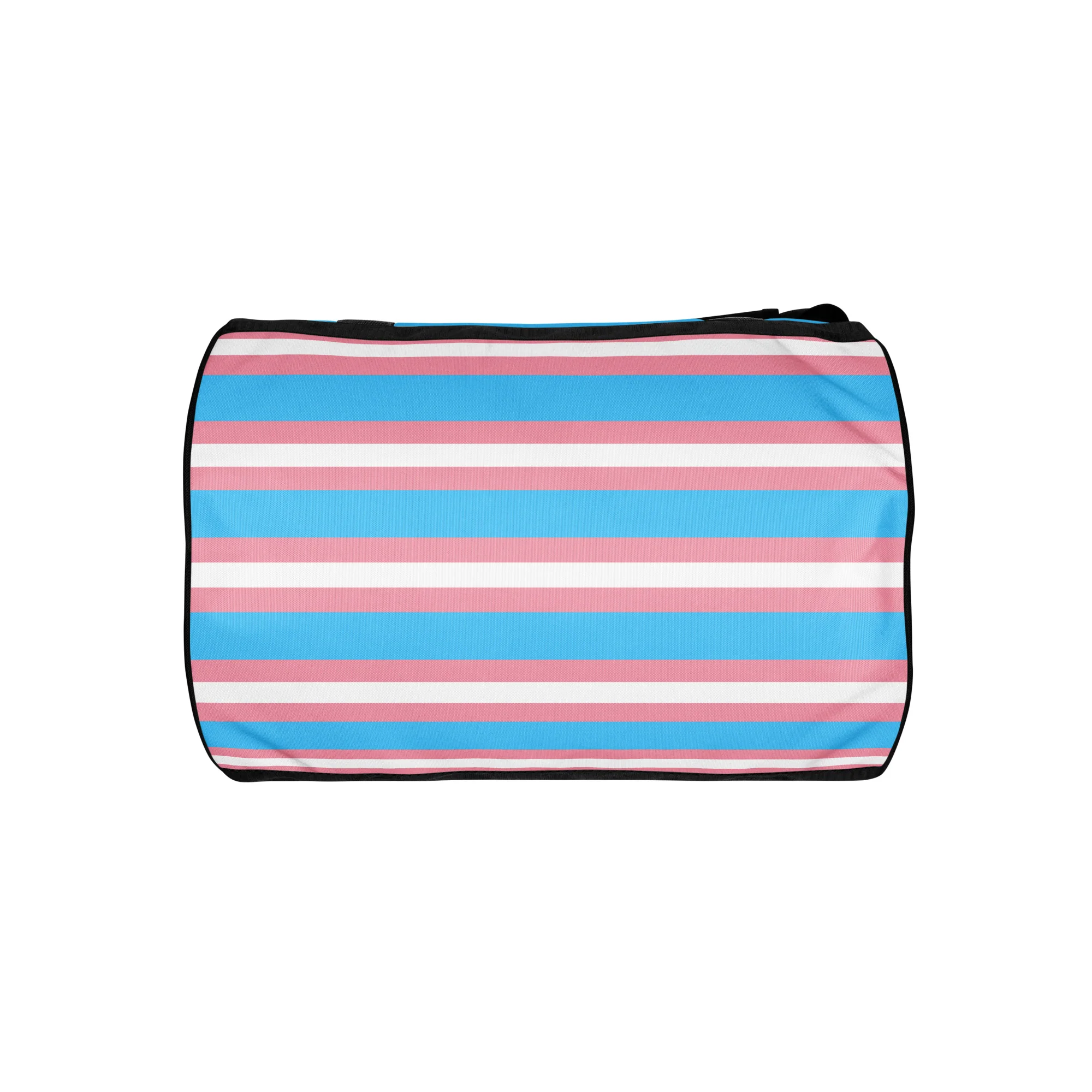 Trans Flag print gym bag - Image 9