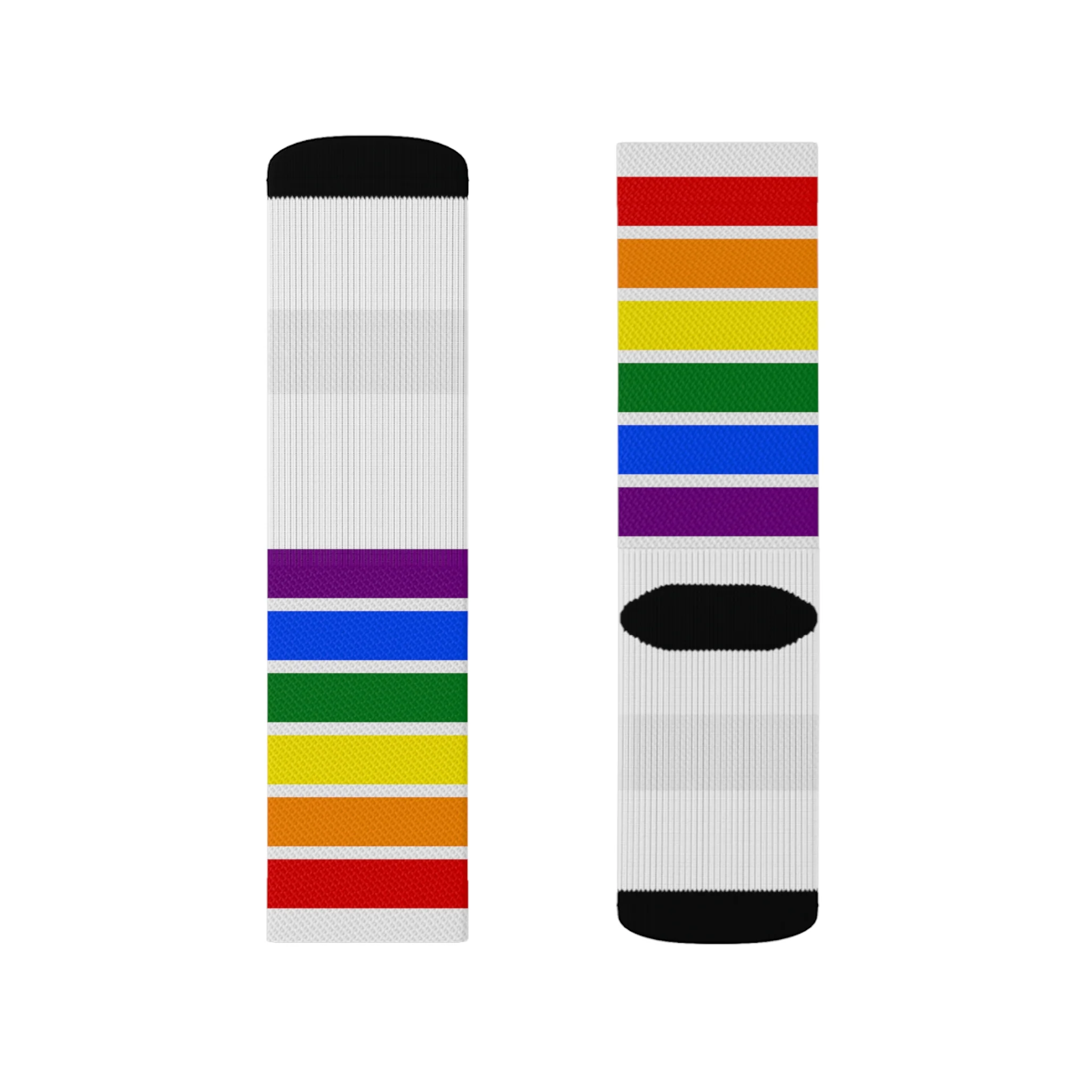 White Rainbow Socks - Image 8