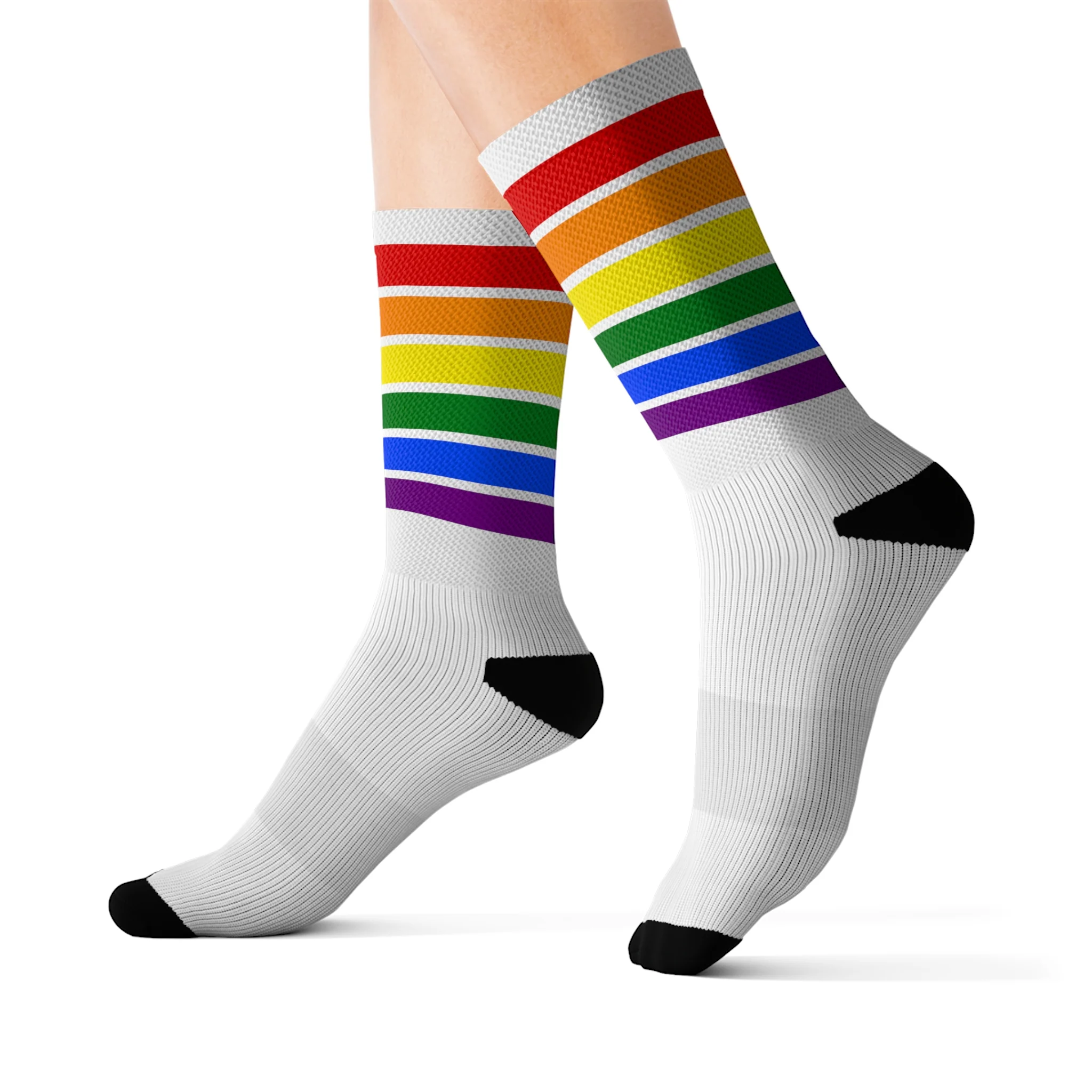 White Rainbow Socks - Image 9