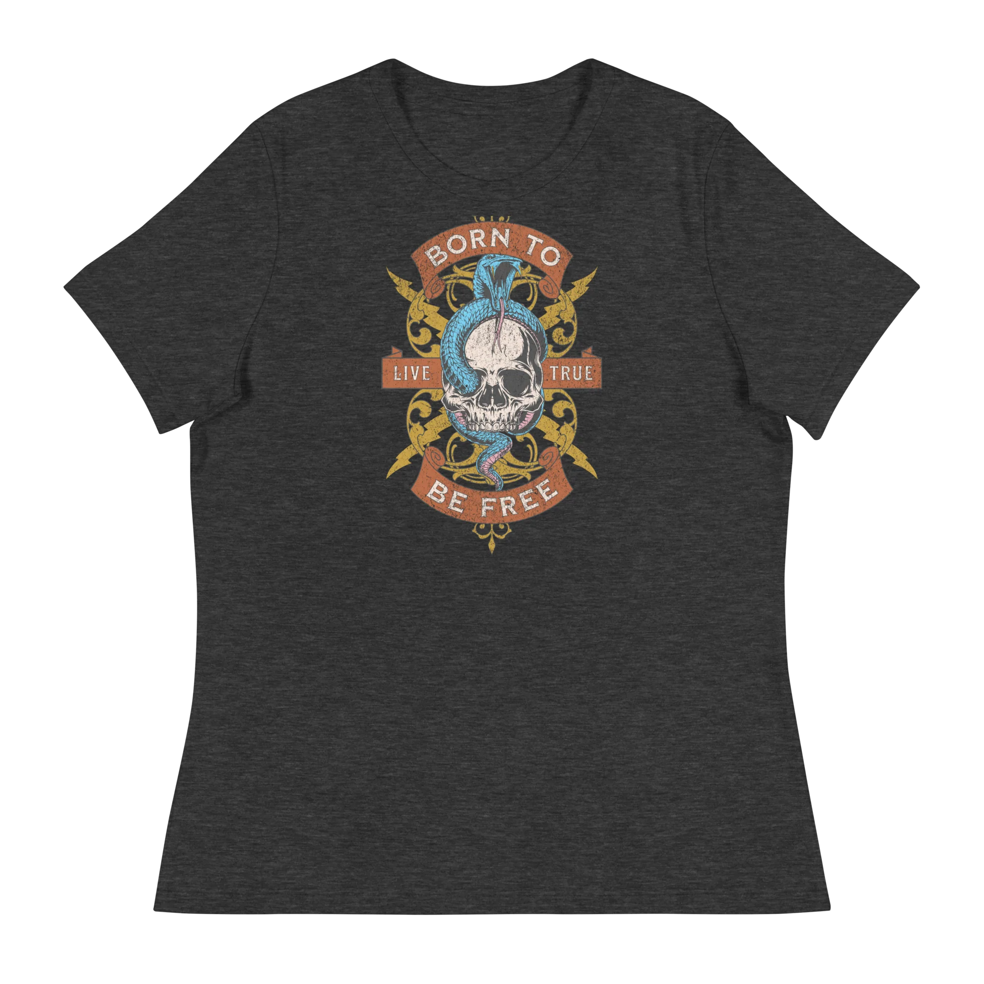 Women's Born To Be Free T-Shirt - Image 3